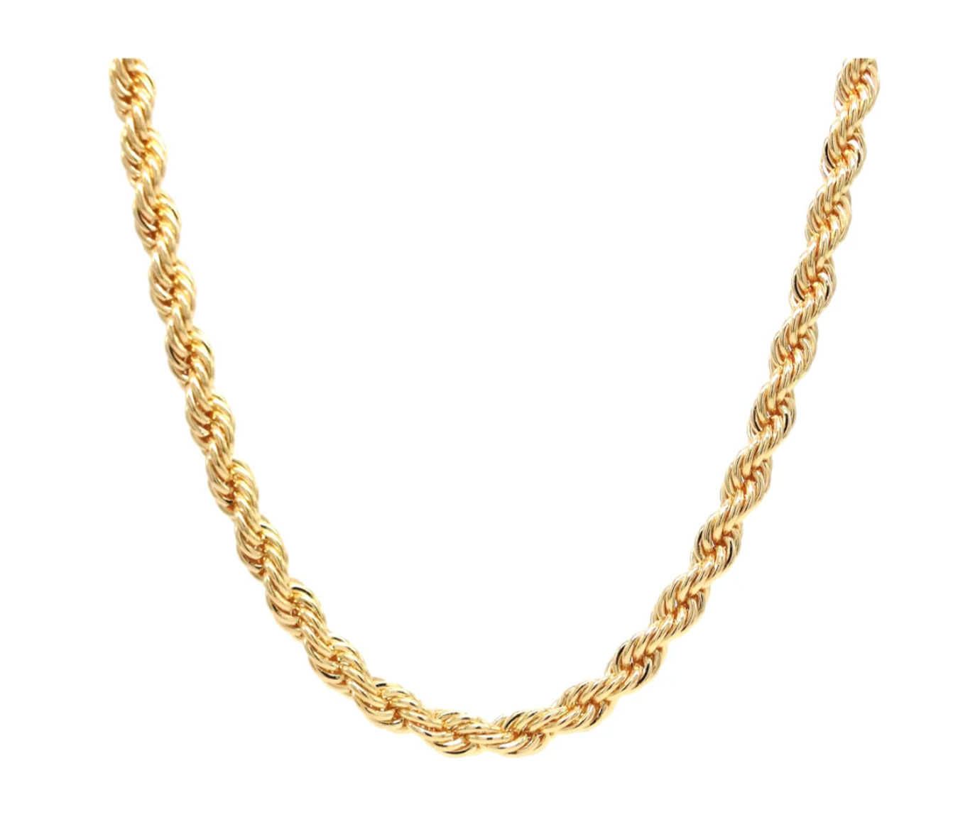 Gold Twisted Rope Chain